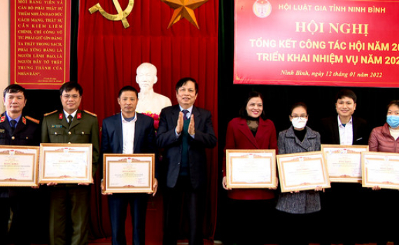 Hội Luật gia tỉnh triển khai nhiệm vụ năm 2022
