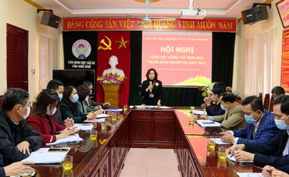Li&ecirc;n minh HTX tỉnh Ninh B&igrave;nh triển khai nhiệm vụ năm 2022