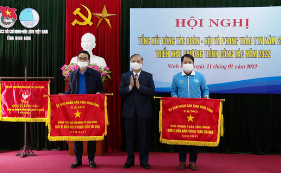 Triển khai nhiệm vụ c&ocirc;ng t&aacute;c Đo&agrave;n v&agrave; phong tr&agrave;o thanh thiếu nhi năm 2022
