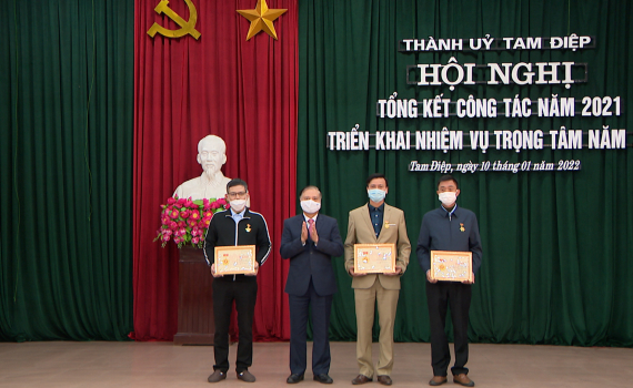 Th&agrave;nh ủy Tam Điệp triển khai nhiệm vụ c&ocirc;ng t&aacute;c năm 2022