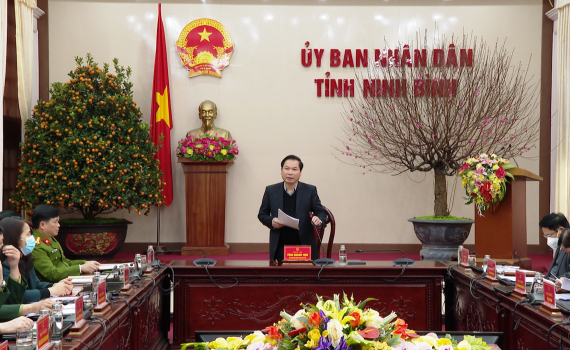 Ban Chỉ đạo ph&ograve;ng, chống tội phạm, tệ nạn x&atilde; hội v&agrave; x&acirc;y dựng phong tr&agrave;o to&agrave;n d&acirc;n bảo vệ ANTQ tỉnh  triển khai nhiệm vụ năm 2022