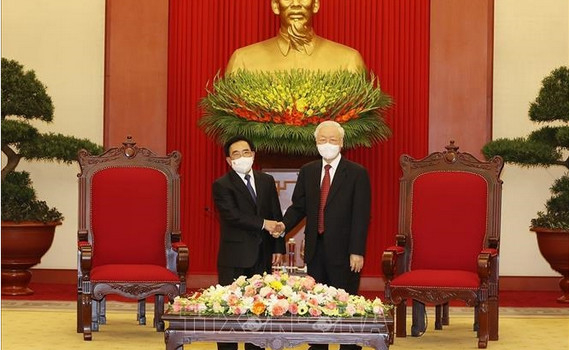 Quan hệ đặc biệt Việt Nam - L&agrave;o l&agrave; t&agrave;i sản chung v&ocirc; gi&aacute; của hai Đảng, hai d&acirc;n tộc