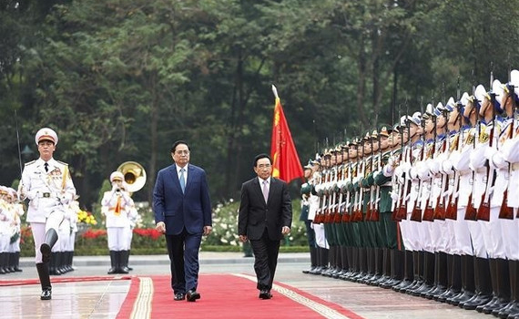 Củng cố v&agrave; tăng cường quan hệ vĩ đại, đo&agrave;n kết đặc biệt Việt Nam - L&agrave;o