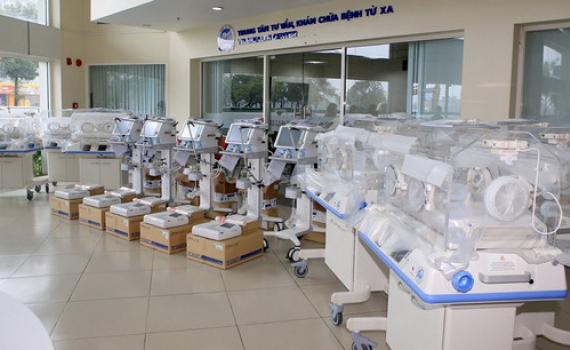 JICA hỗ trợ trang thiết bị y tế gi&uacute;p Việt Nam ph&ograve;ng, chống dịch Covid-19