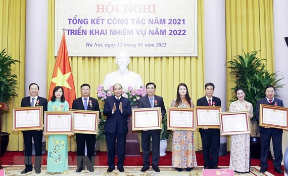 Văn ph&ograve;ng Chủ tịch nước thực hiện hiệu quả hơn nữa c&ocirc;ng t&aacute;c tham mưu, tổng hợp