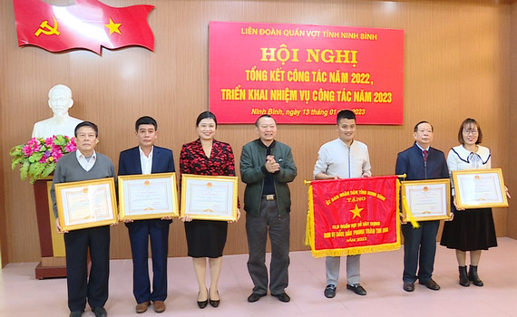 Li&ecirc;n đo&agrave;n Quần vợt tỉnh triển khai nhiệm vụ năm 2023