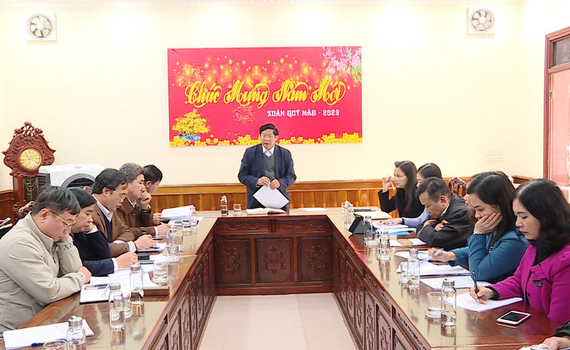 Triển khai nhiệm vụ ph&ograve;ng, chống dịch COVID-19 trong dịp Tết Nguy&ecirc;n đ&aacute;n