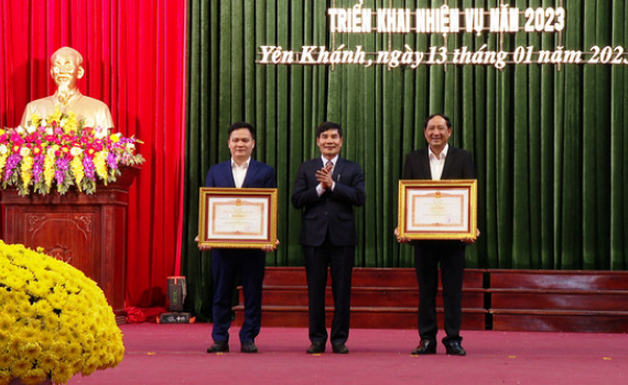 Huyện Y&ecirc;n Kh&aacute;nh triển khai nhiệm vụ năm 2023