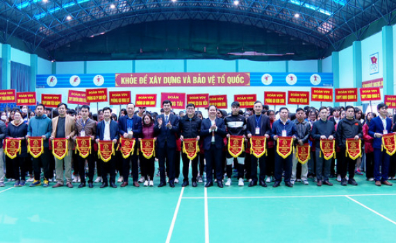 Khai mạc Hội thi thể dục thể thao học sinh trung học năm học 2022 - 2023