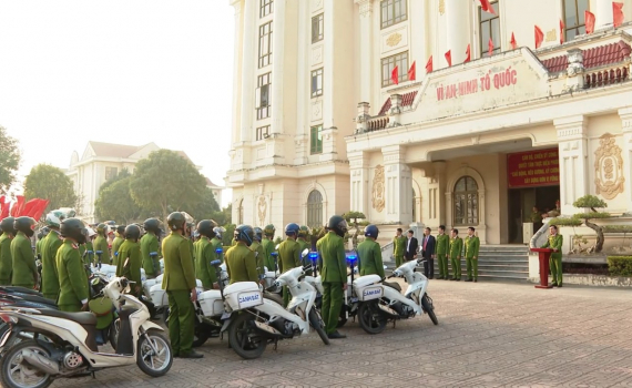 Kim Sơn đảm bảo ANTT, ATGT dịp Tết