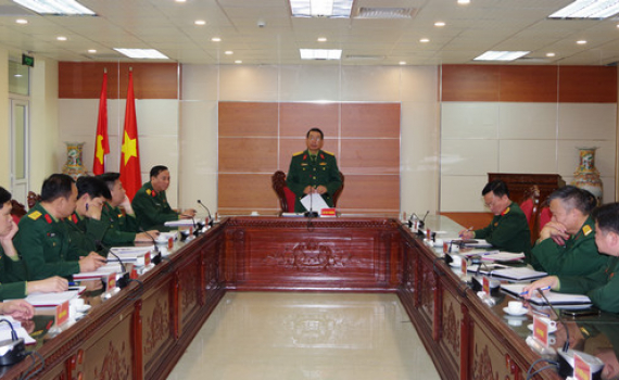 Bộ Chỉ huy Qu&acirc;n sự tỉnh triển khai nhiệm vụ ch&iacute;nh trị trọng t&acirc;m năm 2023