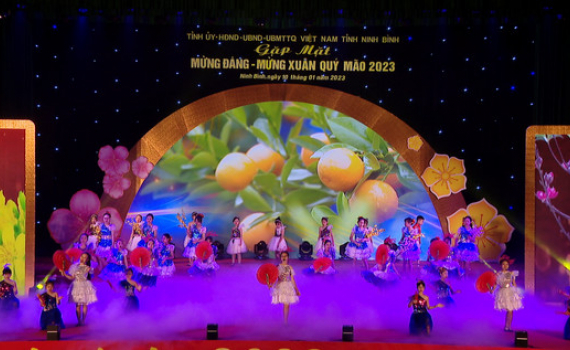 Ninh B&igrave;nh tổ chức gặp mặt mừng Đảng, mừng Xu&acirc;n Qu&yacute; M&atilde;o 2023
