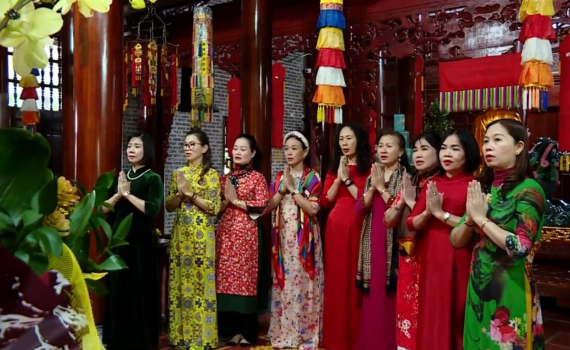 N&eacute;t đẹp văn h&oacute;a Lễ ch&ugrave;a đầu xu&acirc;n
