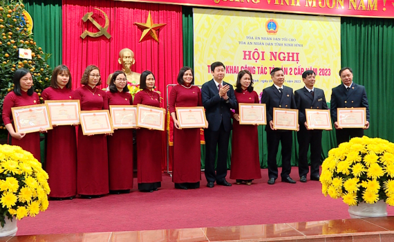 Triển khai c&ocirc;ng t&aacute;c T&ograve;a &aacute;n 2 cấp tỉnh Ninh B&igrave;nh năm 2023