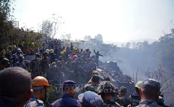 Vụ rơi m&aacute;y bay tại Nepal: Số người thiệt mạng tăng l&ecirc;n &iacute;t nhất 40 người