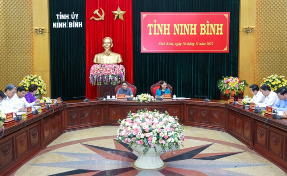 Tỉnh Ninh B&igrave;nh tiếp tục đổi mới mạnh mẽ m&ocirc; h&igrave;nh tăng trưởng, cơ cấu lại nền kinh tế