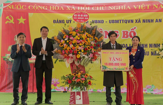 Thôn Xuân Mai, xã Ninh An đạt chuẩn khu dân cư nông thôn mới kiểu mẫu