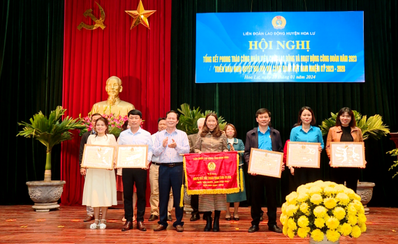  Li&ecirc;n đo&agrave;n Lao động huyện Hoa Lư chăm lo việc l&agrave;m, đời sống cho người lao động