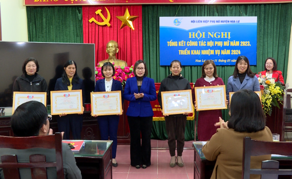 Hội Li&ecirc;n hiệp Phụ nữ huyện Hoa Lư thực hiện tốt c&aacute;c phong tr&agrave;o thi đua