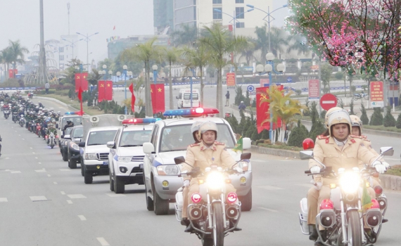 Tăng cường c&aacute;c giải ph&aacute;p bảo đảm trật tự, an to&agrave;n giao th&ocirc;ng dịp Tết v&agrave; Lễ hội Xu&acirc;n 2024