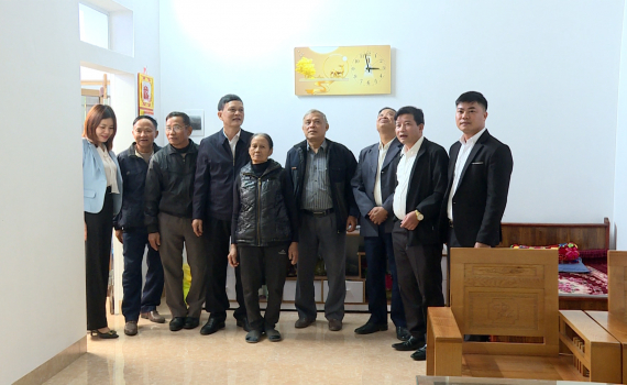 Kh&aacute;nh th&agrave;nh nh&agrave; Đại đo&agrave;n kết tại x&atilde; Y&ecirc;n Thắng