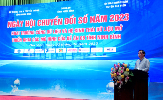 Điểm th&agrave;nh tựu Chuyển đổi số tỉnh Ninh B&igrave;nh năm 2023