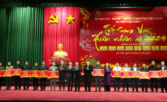 Gia Viễn tổ chức chương tr&igrave;nh &ldquo;Tết sum vầy, Xu&acirc;n nh&acirc;n &aacute;i 2024&rdquo;