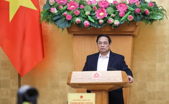 Thủ tướng Phạm Minh Ch&iacute;nh chủ tr&igrave; Phi&ecirc;n họp Ch&iacute;nh phủ chuy&ecirc;n đề về x&acirc;y dựng ph&aacute;p luật th&aacute;ng 1-2024