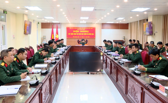 Hội nghị trực tuyến tập huấn c&ocirc;ng t&aacute;c gi&aacute;o dục ch&iacute;nh trị to&agrave;n qu&acirc;n năm 2024