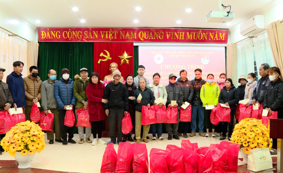 Chương tr&igrave;nh &ldquo;Tết nh&acirc;n &aacute;i&rdquo; tại huyện Nho Quan