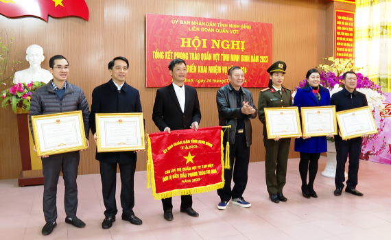 Ninh B&igrave;nh đẩy mạnh ph&aacute;t triển m&ocirc;n Quần vợt 