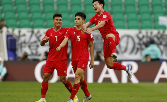 Hai trận đấu của đội tuyển Việt Nam lọt tốp Asian Cup 2023