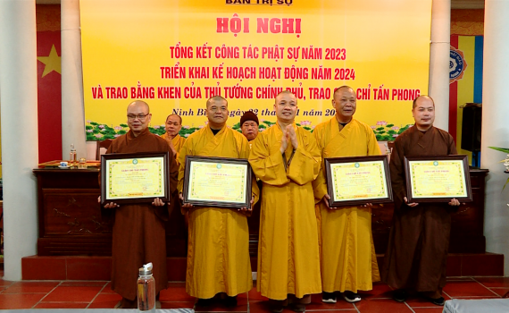  Ban Trị sự Gi&aacute;o hội Phật gi&aacute;o Việt Nam tỉnh Ninh B&igrave;nh triển khai kế hoạch hoạt động năm 2024