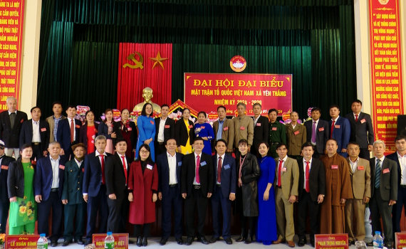 Đại hội đại biểu MTTQ Việt Nam x&atilde; Y&ecirc;n Thắng nhiệm kỳ 2024- 2029