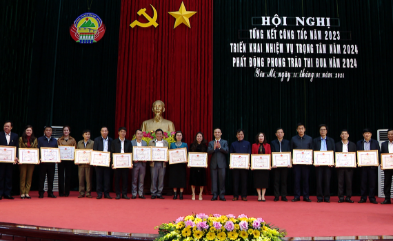 UBND huyện Y&ecirc;n M&ocirc; triển khai nhiệm vụ năm 2024
