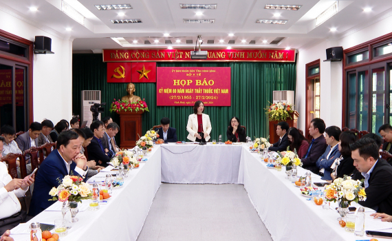 Họp b&aacute;o kỷ niệm 69 năm ng&agrave;y Thầy thuốc Việt Nam