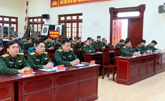 Ban CHQS huyện Gia Viễn ph&aacute;t động phong tr&agrave;o thi đua quyết thắng năm 2024