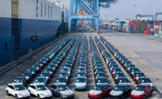 Trung Quốc xuất khẩu &ocirc; t&ocirc; nhiều nhất thế giới năm 2023