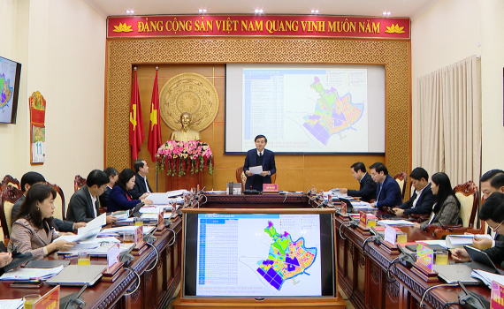  Hội nghị Ban Thường vụ Tỉnh ủy ng&agrave;y 11/1/2024 cho &yacute; kiến về một số nội dung quan trọng
