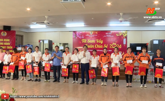 Chương tr&igrave;nh &ldquo;Tết sum vầy &ndash; Xu&acirc;n chia sẻ&rdquo; tại C&ocirc;ng ty TNHH MCNEX Vina 