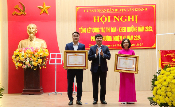 Y&ecirc;n Kh&aacute;nh triển khai c&ocirc;ng t&aacute;c thi đua, khen thưởng năm 2024