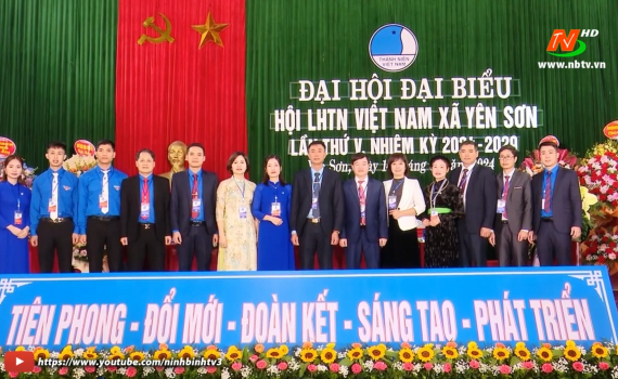 Đại hội đại biểu Hội Li&ecirc;n hiệp Thanh ni&ecirc;n x&atilde; Y&ecirc;n Sơn lần thứ V, nhiệm kỳ 2024 - 2029