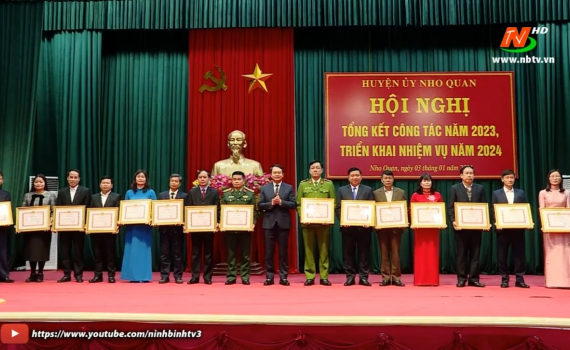 Huyện ủy Nho Quan triển khai nhiệm vụ năm 2024