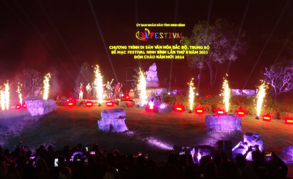 Chương tr&igrave;nh Bế mạc Festival Ninh B&igrave;nh &ndash; Tr&agrave;ng An năm 2023
