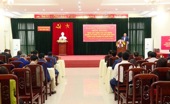 Sở Lao động Thương binh v&agrave; X&atilde; hội triển khai nhiệm vụ năm 2024