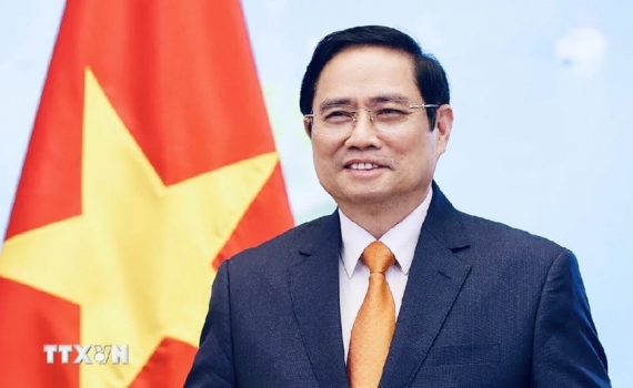Thủ tướng Ch&iacute;nh phủ Phạm Minh Ch&iacute;nh l&ecirc;n đường thăm, l&agrave;m việc tại L&agrave;o