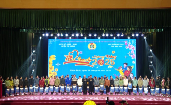 Tết ấm cho c&ocirc;ng nh&acirc;n lao động