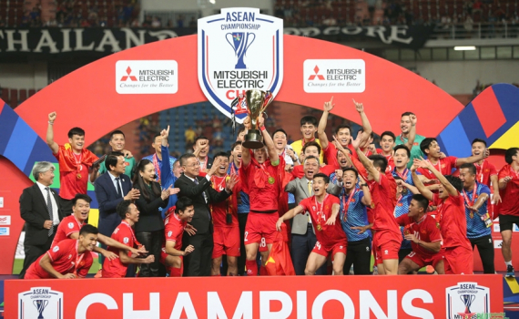 Đội tuyển Việt Nam nhận bao nhi&ecirc;u tiền thưởng sau khi v&ocirc; địch ASEAN Cup?