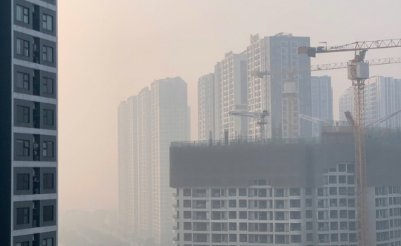 B&aacute;o động &ocirc; nhiễm kh&ocirc;ng kh&iacute; ở H&agrave; Nội ng&agrave;y c&agrave;ng nghi&ecirc;m trọng