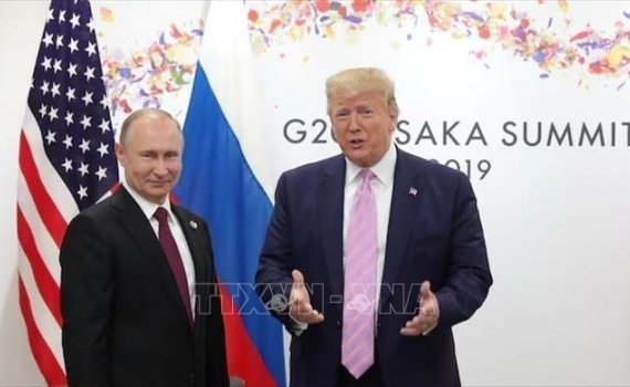 Tổng thống đắc cử Donald Trump th&ocirc;ng b&aacute;o chuẩn bị cho cuộc gặp Tổng thống Nga Vladimir Putin